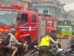 Kebakaran di Area Parkir Stasiun Bogor, Belasan Sepeda Motor Hangus Dilalap Api