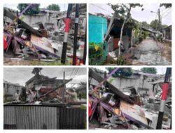 Diterjang Puting Beliung, Puluhan Rumah Warga Cikuya Porak-Poranda, Warga Panik dan Butuh Bantuan Mendesak