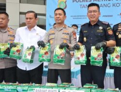 25 Kg Sabu Disita Polres Metro Tangerang Kota, Dua Residivis Diringkus