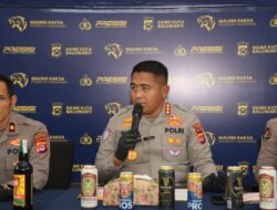 Operasi Pekat Maung 2026, Polresta Tangerang Sita 2.268 Botol Miras dan 10.779 Obat Keras Ilegal