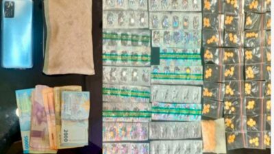 Polisi Grebek Pengedar Obat Keras di Neglasari, Ratusan Pil Tramadol dan Exymer Disita