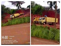 Galian Tanah Merah Diduga Ilegal di Limus Nunggal Beroperasi Bebas, APH Dinilai Tutup Mata