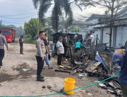 Warung Nasi di Kawasan Industri Cikupa Ludes Terbakar, Diduga Akibat Korsleting Listrik