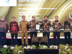 Bupati Tangerang Raih Top Pembina BUMD di Ajang BUMD Award 2026