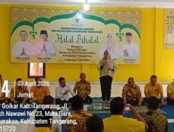 DPD Partai Golkar Kabupaten Tangerang Gelar Halal Bihalal, Perkuat Soliditas Kader Hadapi Agenda Politik