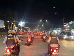 Tim Raimas Polda Banten Gelar Patroli Malam, Antisipasi Kejahatan 3C di Kota Serang