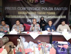 Polda Banten Sikat Tambang Ilegal! 7 Tersangka Dibekuk, Aktivitas Emas–Batubara–Pasir Dihentikan