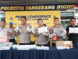 Polresta Tangerang Bongkar Peredaran 37 Ribu Butir Obat Keras Ilegal, Dua Pria Ditangkap