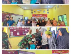 Wujud Kepedulian Sosial, Koramil 06 Tigaraksa dan Polsek Santuni Janda di Ancol Pasir