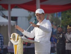 Pimpin Apel Gabungan HUT Satpol pp di Garut, KDM Bicara Ketertiban hingga Potensi Pariwisata