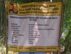 Pembangunan Irigasi P3-TGAI Daya Mekar II Rampung, Petani Cariu Sampaikan Terima Kasih