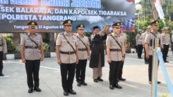 Kapolresta Tangerang Pimpin Sertijab, Kapolsek Balaraja dan Tigaraksa Berganti