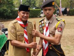 Bupati Maesyal Lepas Kontingen Jambore Nasional XII