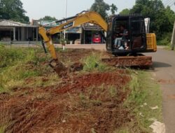 Lahan Ketahanan Pangan Bomang Bogor Mulai Ditata, Satgas Korem 061 Turunkan Alat Berat